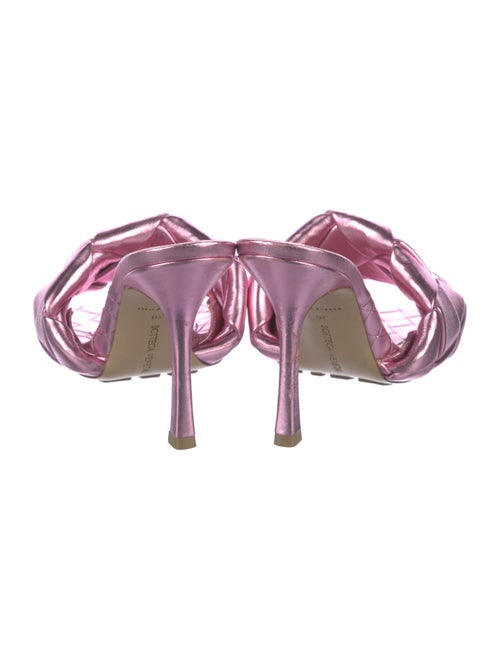 Bottega Veneta Intrecciato Weave Leather Slides