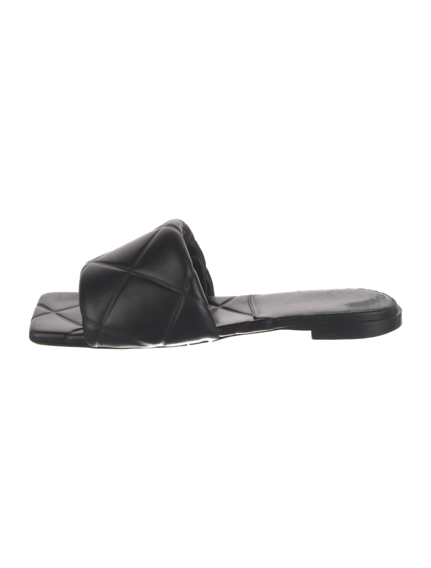 Bottega Veneta Intrecciato Weave Leather Slides