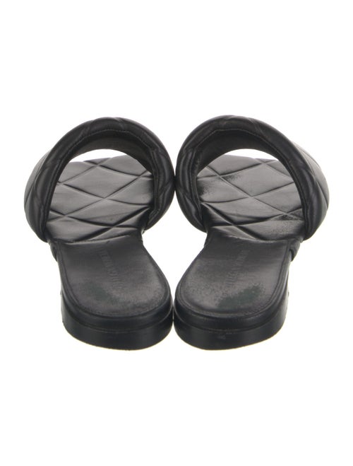 Bottega Veneta Intrecciato Weave Leather Slides