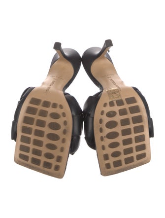 Bottega Veneta Intrecciato Weave Leather Slides