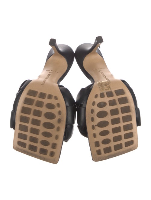 Bottega Veneta Intrecciato Weave Leather Slides