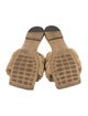 Bottega Veneta Intrecciato Weave Raffia Slides