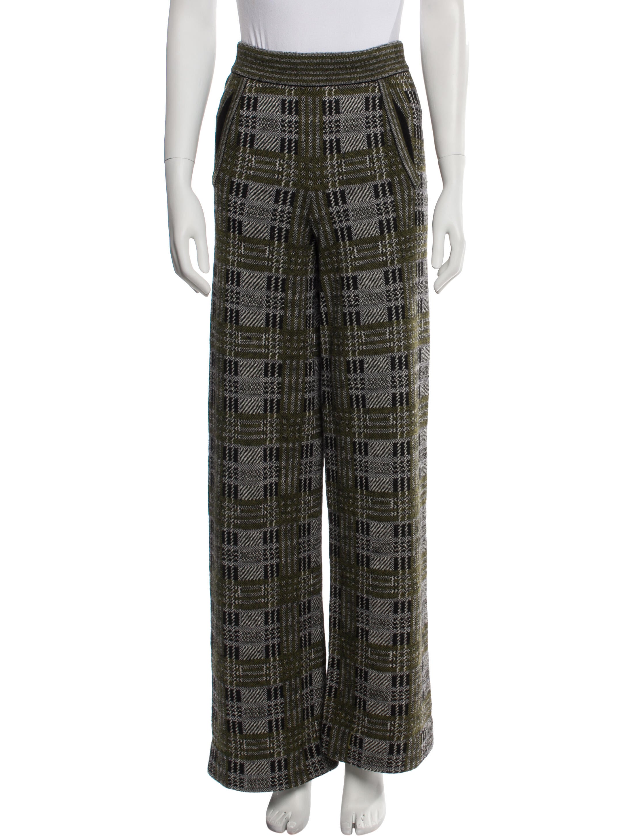 Bottega Veneta Wool Wide Leg Pants