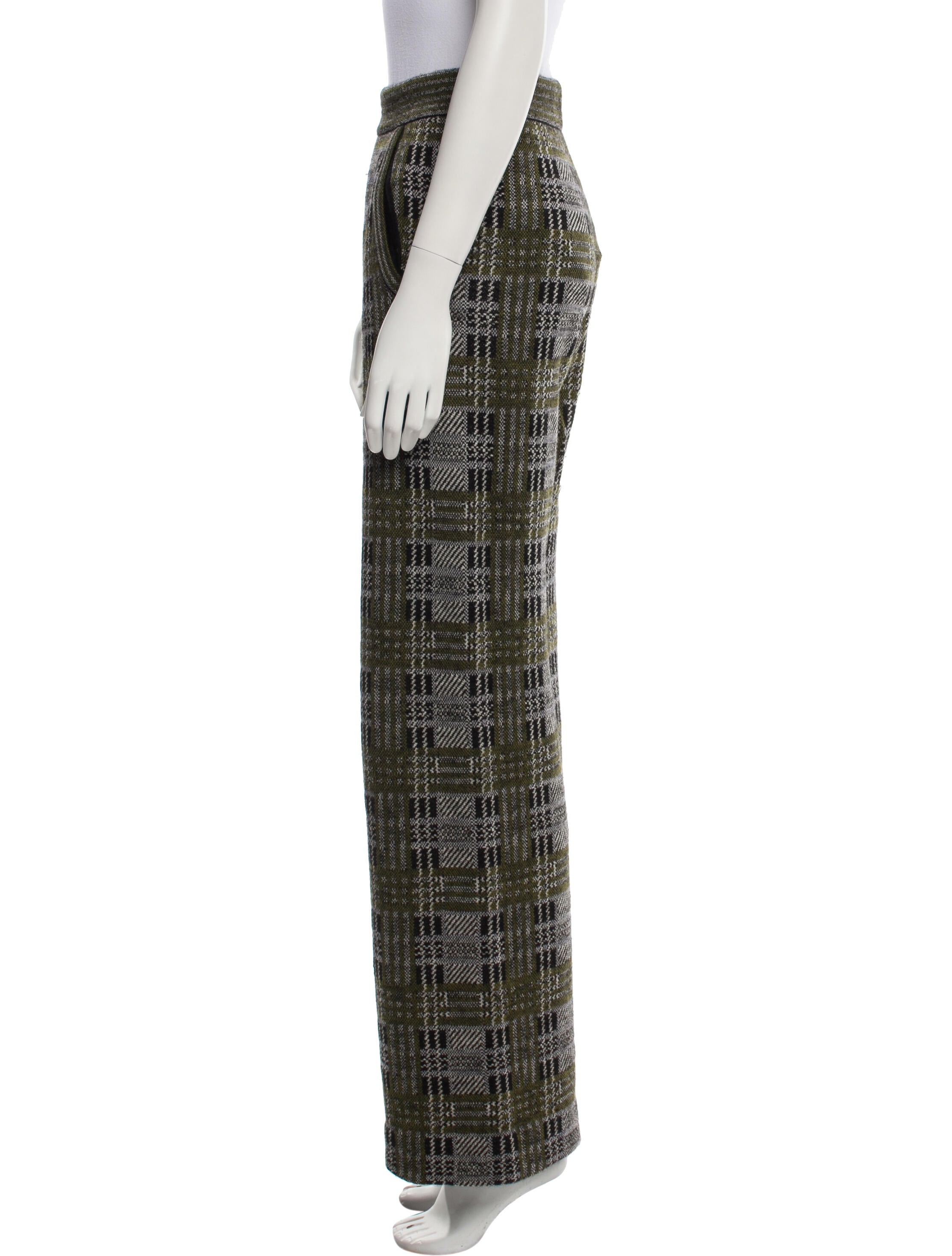 Bottega Veneta Wool Wide Leg Pants