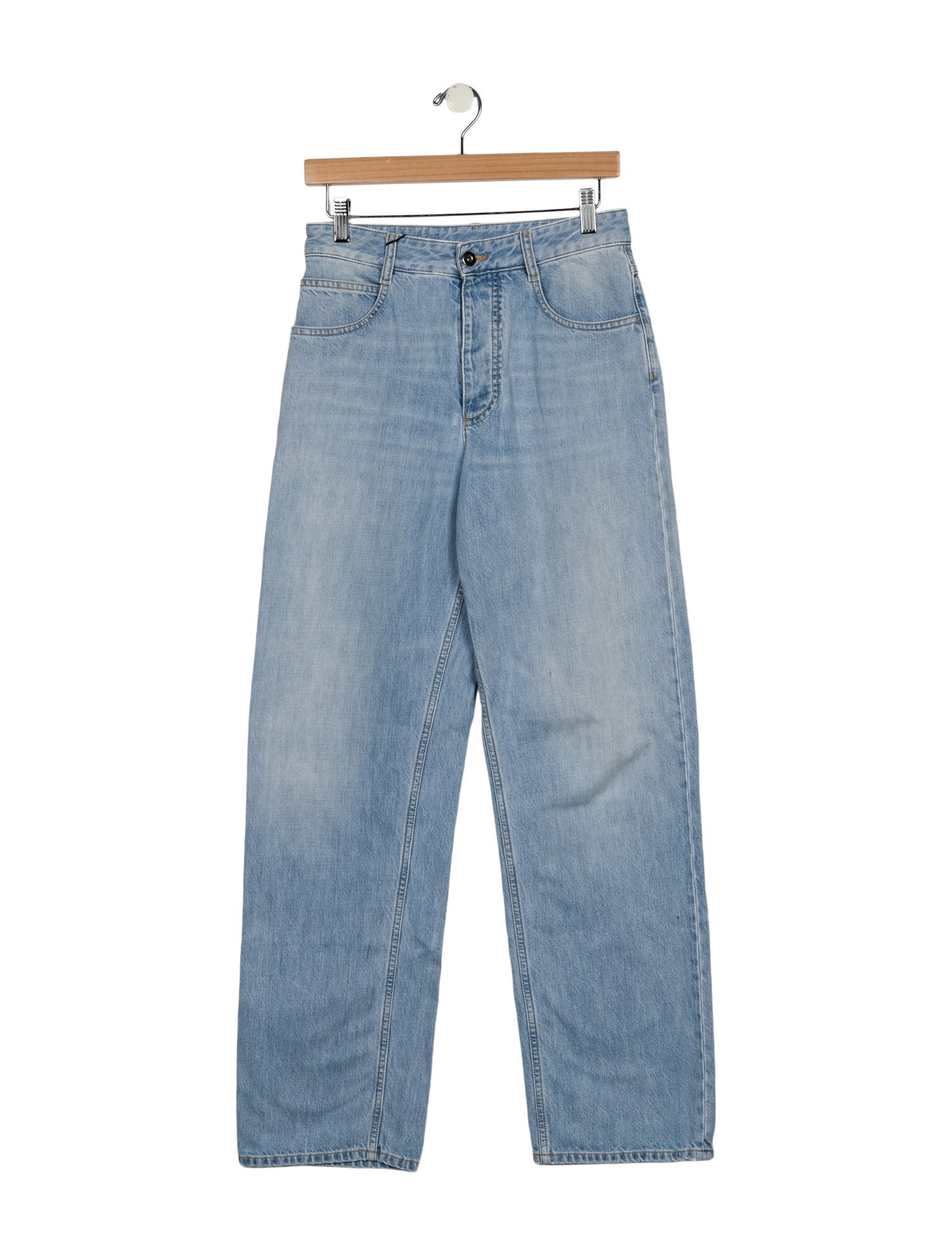 Bottega Veneta High-Rise Wide Leg Jeans w/ Tags