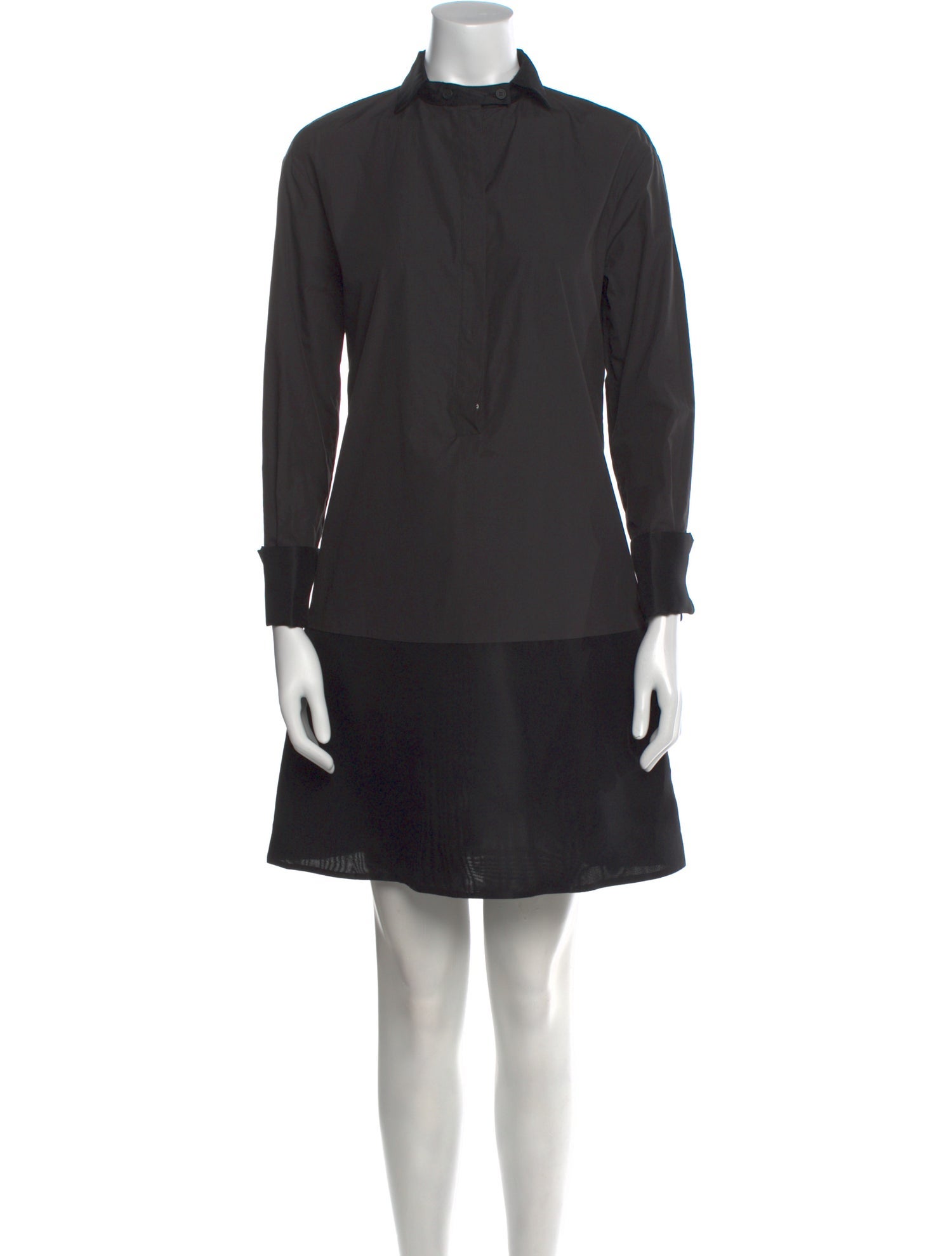 Bottega Veneta Mock Neck Mini Dress