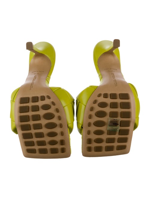 Bottega Veneta Intrecciato Weave Leather Slides