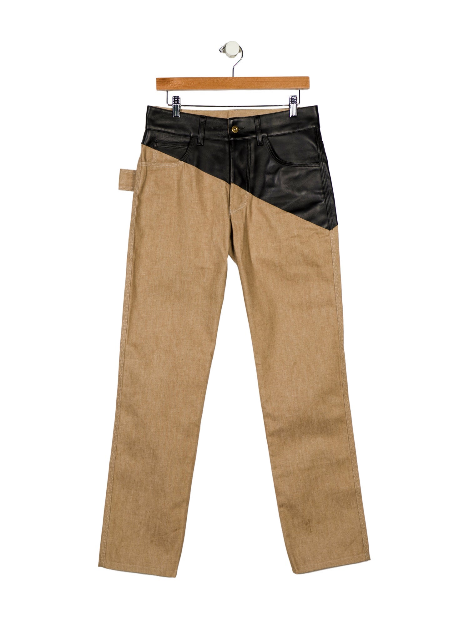 Bottega Veneta Mid-Rise Straight Leg Jeans