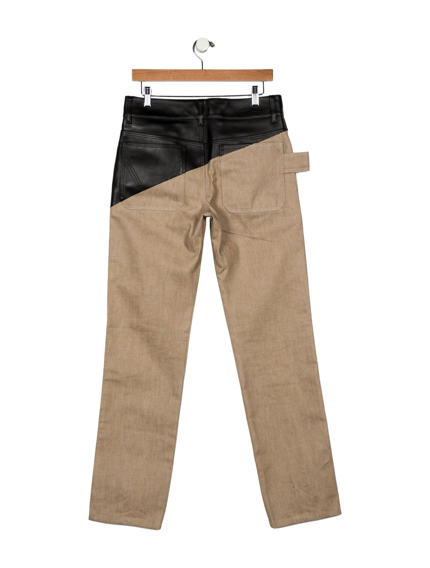 Bottega Veneta Mid-Rise Straight Leg Jeans