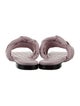 Bottega Veneta Intrecciato Weave Leather Slides