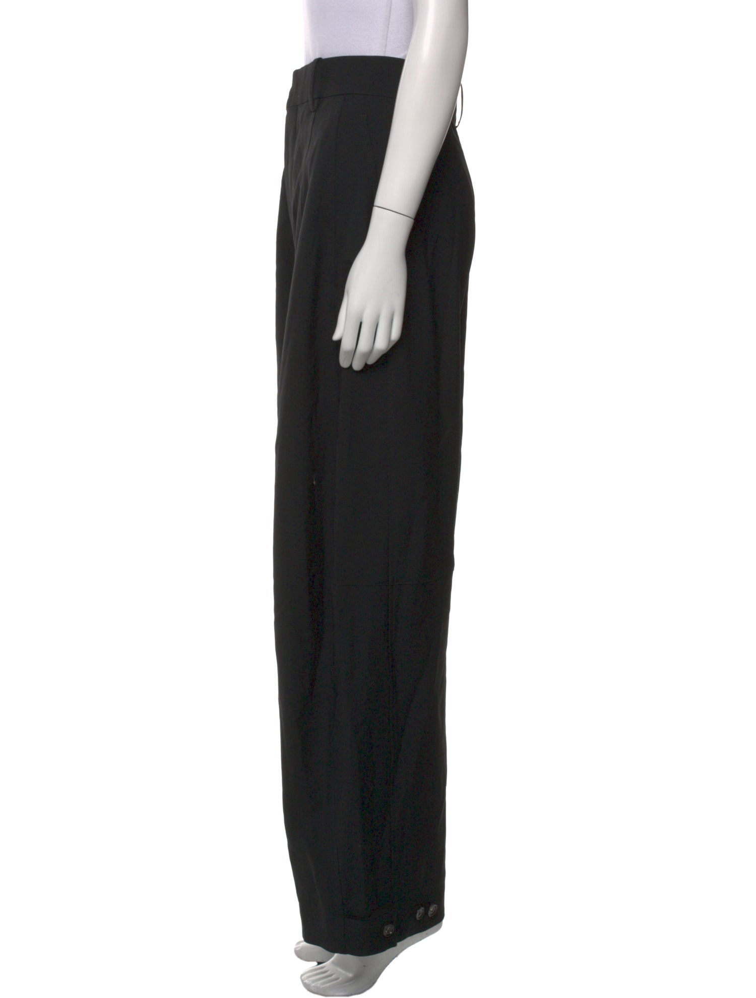 Bottega Veneta Wool Wide Leg Pants