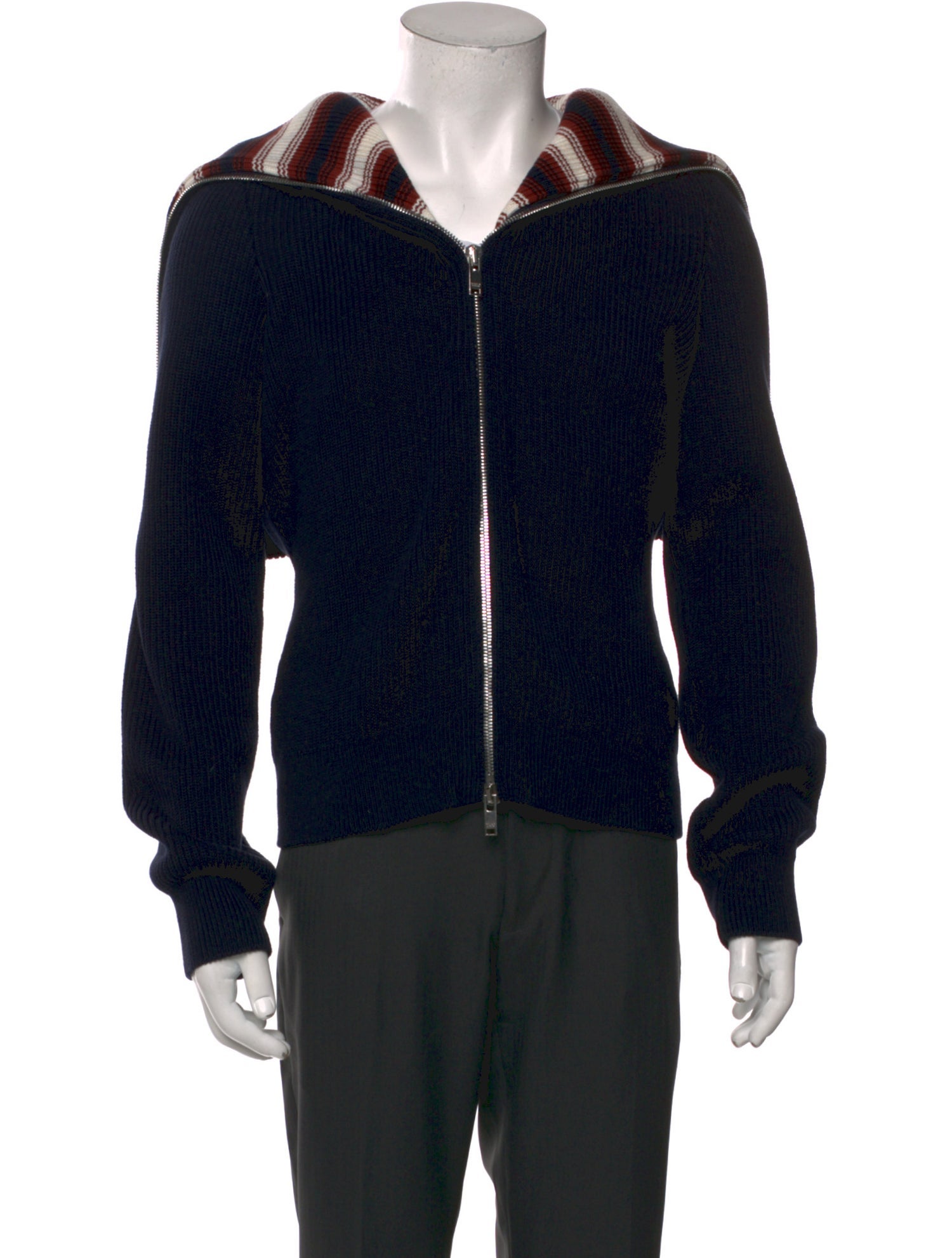 Bottega Veneta Collar Long Sleeve Cardigan