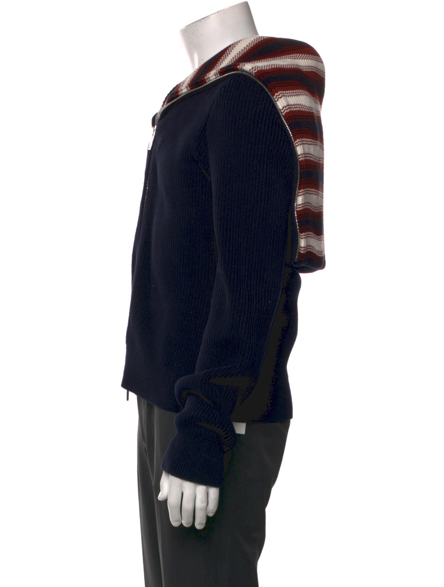 Bottega Veneta Collar Long Sleeve Cardigan