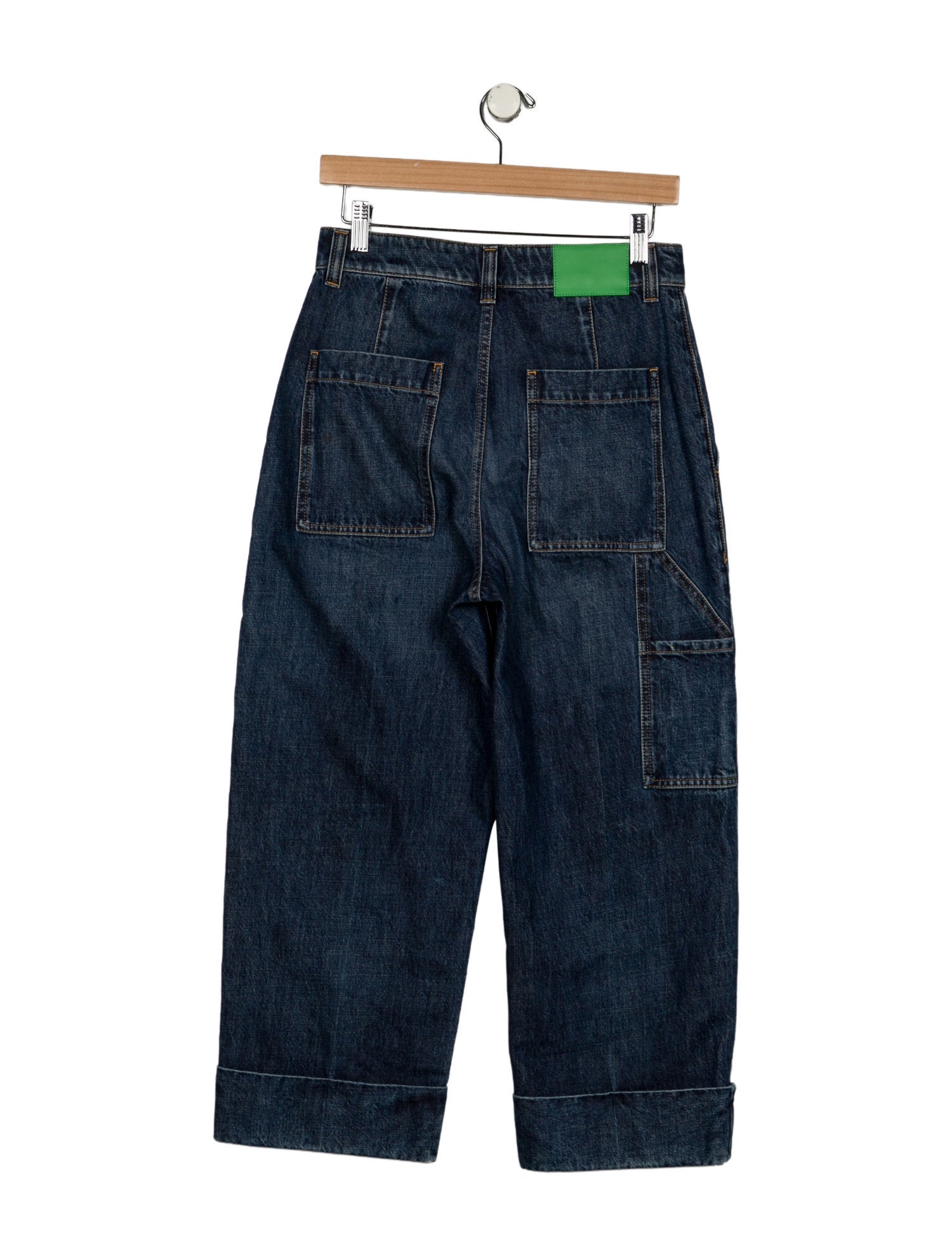 Bottega Veneta High-Rise Wide Leg Jeans