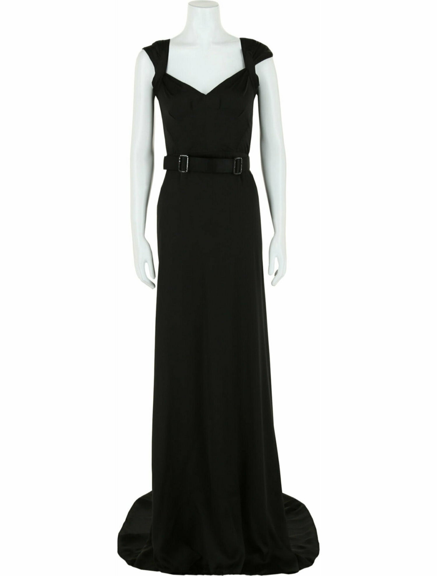 Alexander McQueen 2019 Metallic Mesh Knit Dress - Black