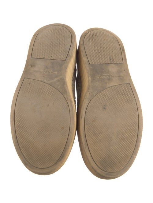 Bottega Veneta Intrecciato Weave Suede Sneakers