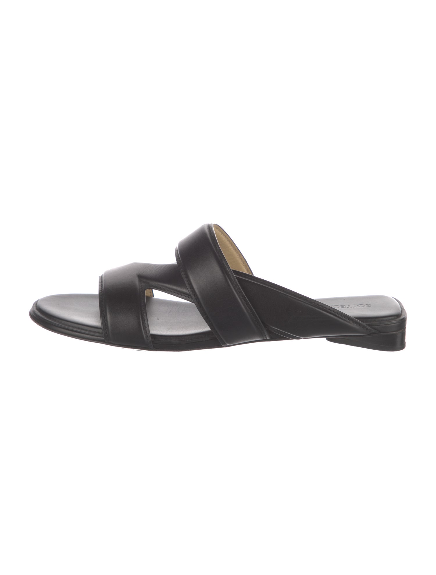 Bottega Veneta Leather Slides