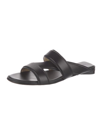 Bottega Veneta Leather Slides