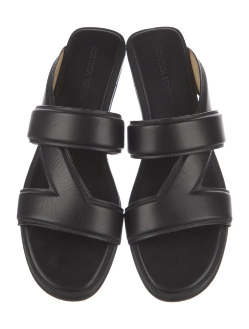 Bottega Veneta Leather Slides