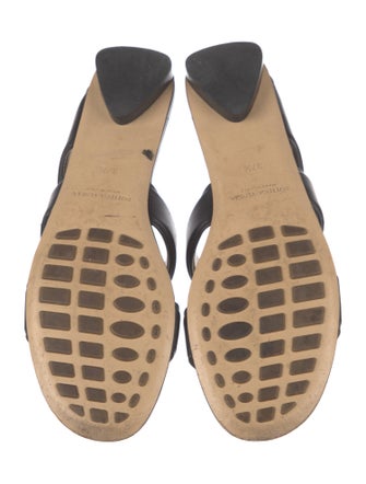 Bottega Veneta Leather Slides
