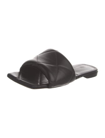 Bottega Veneta Leather Slides