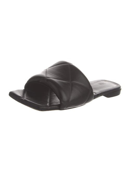 Bottega Veneta Leather Slides