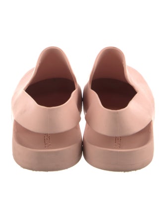 Bottega Veneta Rubber Cutout Accent Slingback Flats