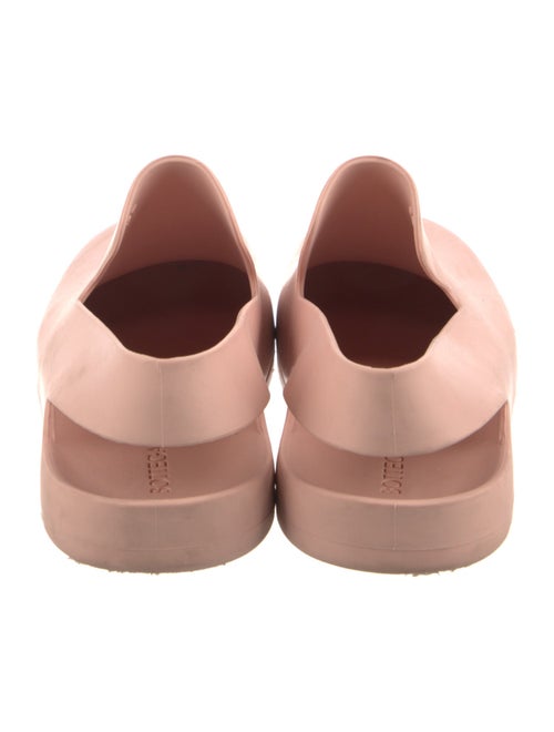 Bottega Veneta Rubber Cutout Accent Slingback Flats