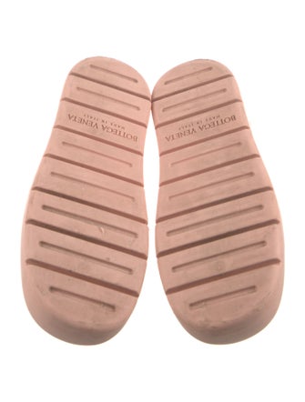 Bottega Veneta Rubber Cutout Accent Slingback Flats