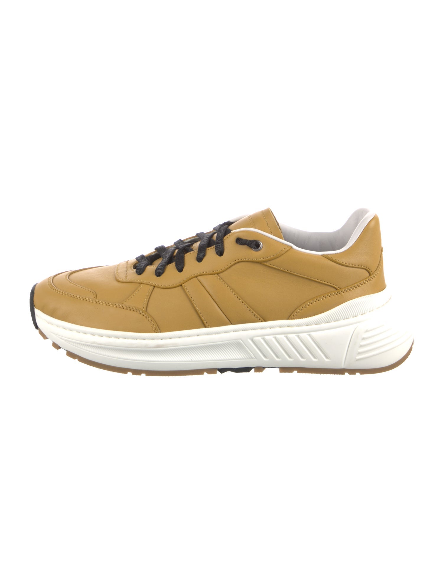 Bottega Veneta Leather Athletic Sneakers