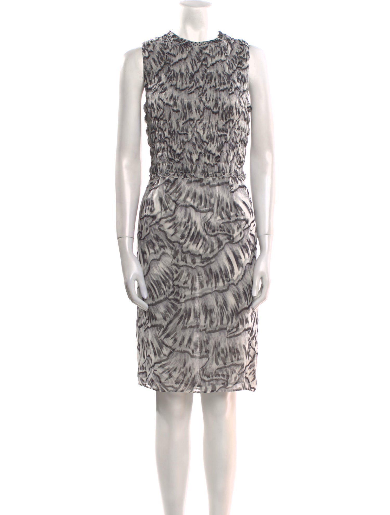 Bottega Veneta Silk Knee-Length Dress