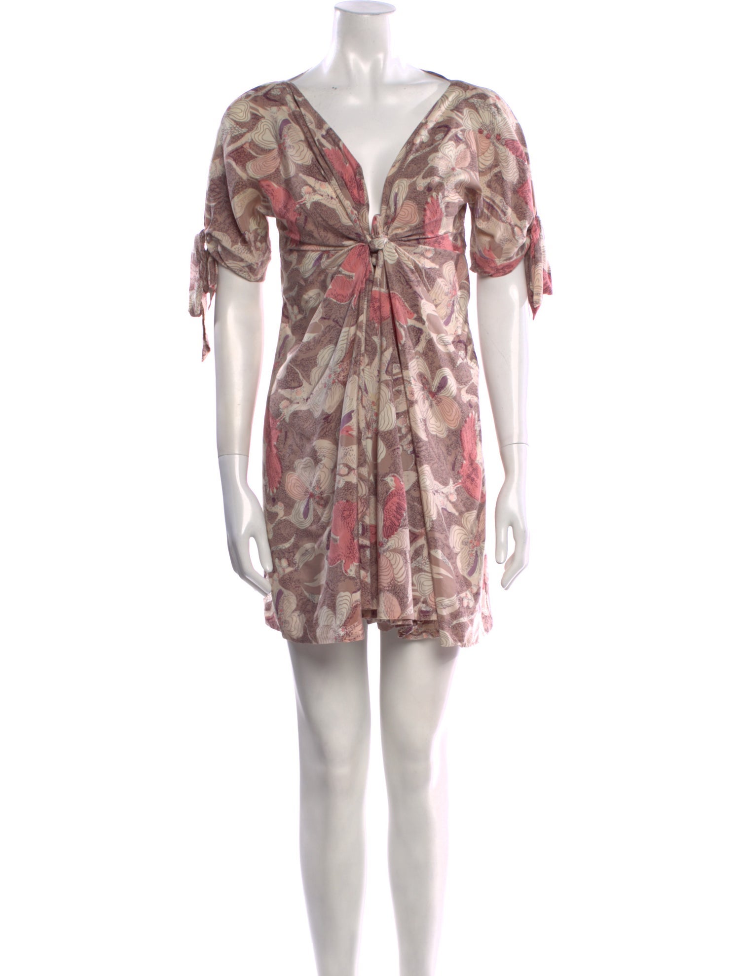 Bottega Veneta Silk Mini Dress