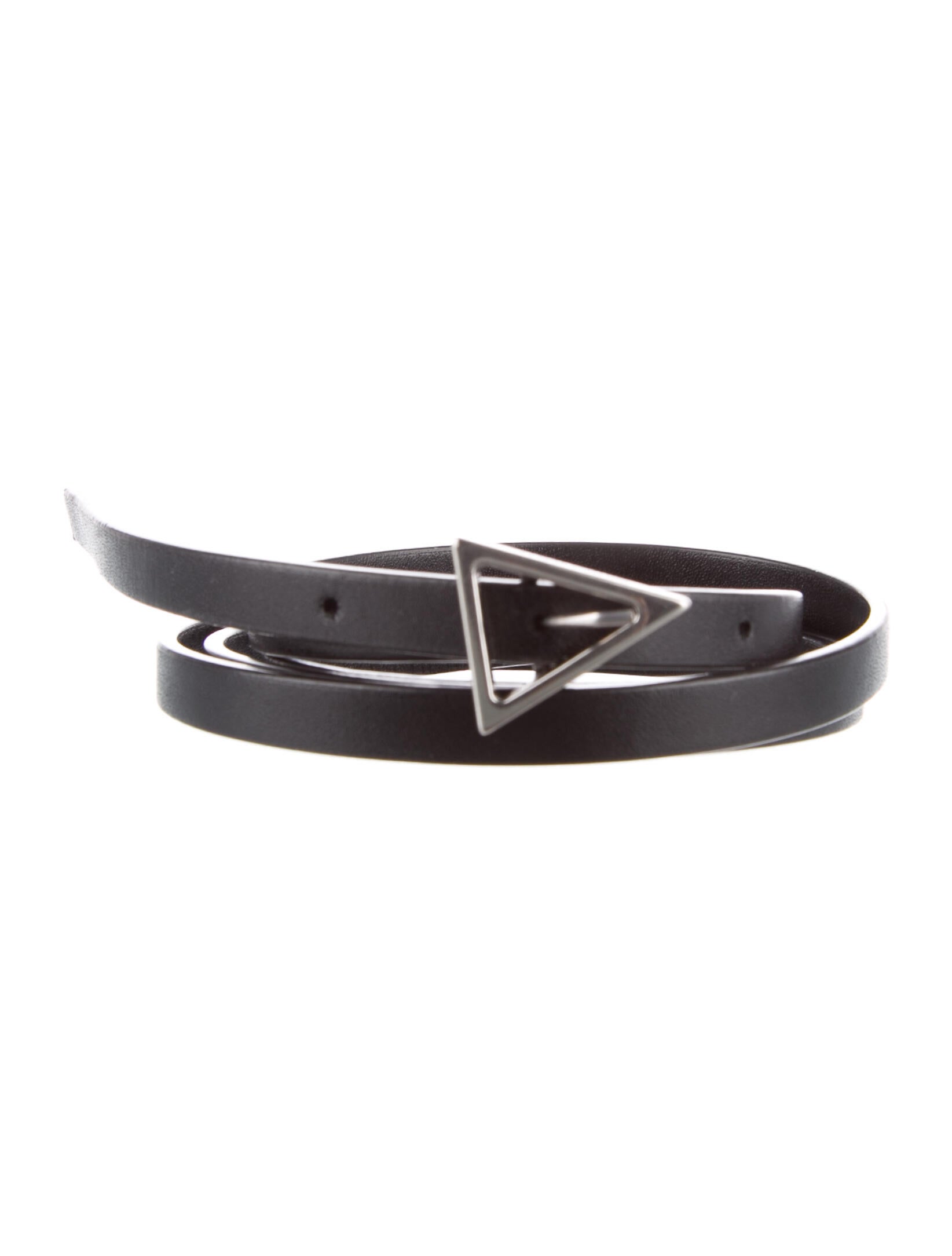 Bottega Veneta Skinny Leather Belt