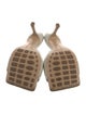 Bottega Veneta Intrecciato Weave Leather Slides