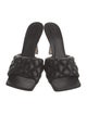 Bottega Veneta Quilted Pattern Leather Slides