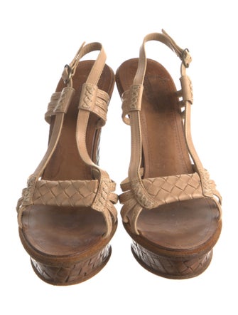 Bottega Veneta Intrecciato Weave Leather Espadrilles