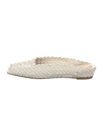 Bottega Veneta Intrecciato Weave Leather Mules