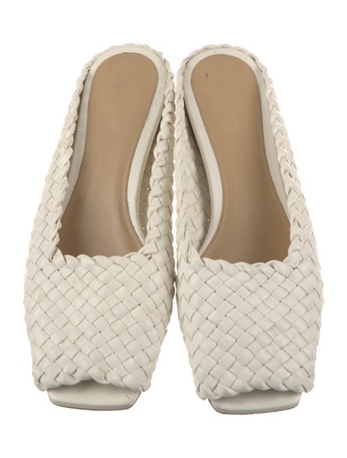Bottega Veneta Intrecciato Weave Leather Mules