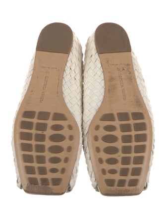 Bottega Veneta Intrecciato Weave Leather Mules