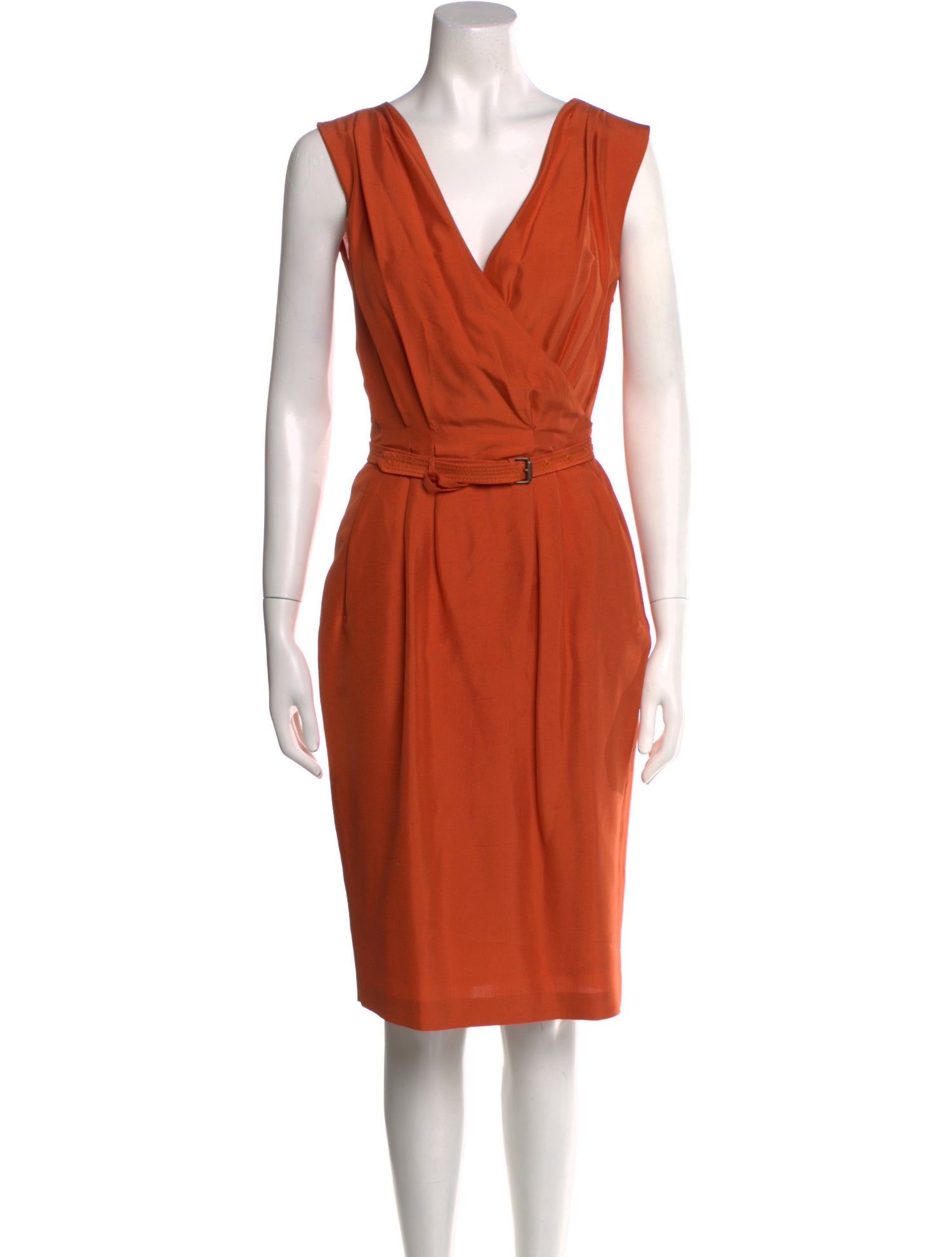 Bottega Veneta Silk Midi Length Dress