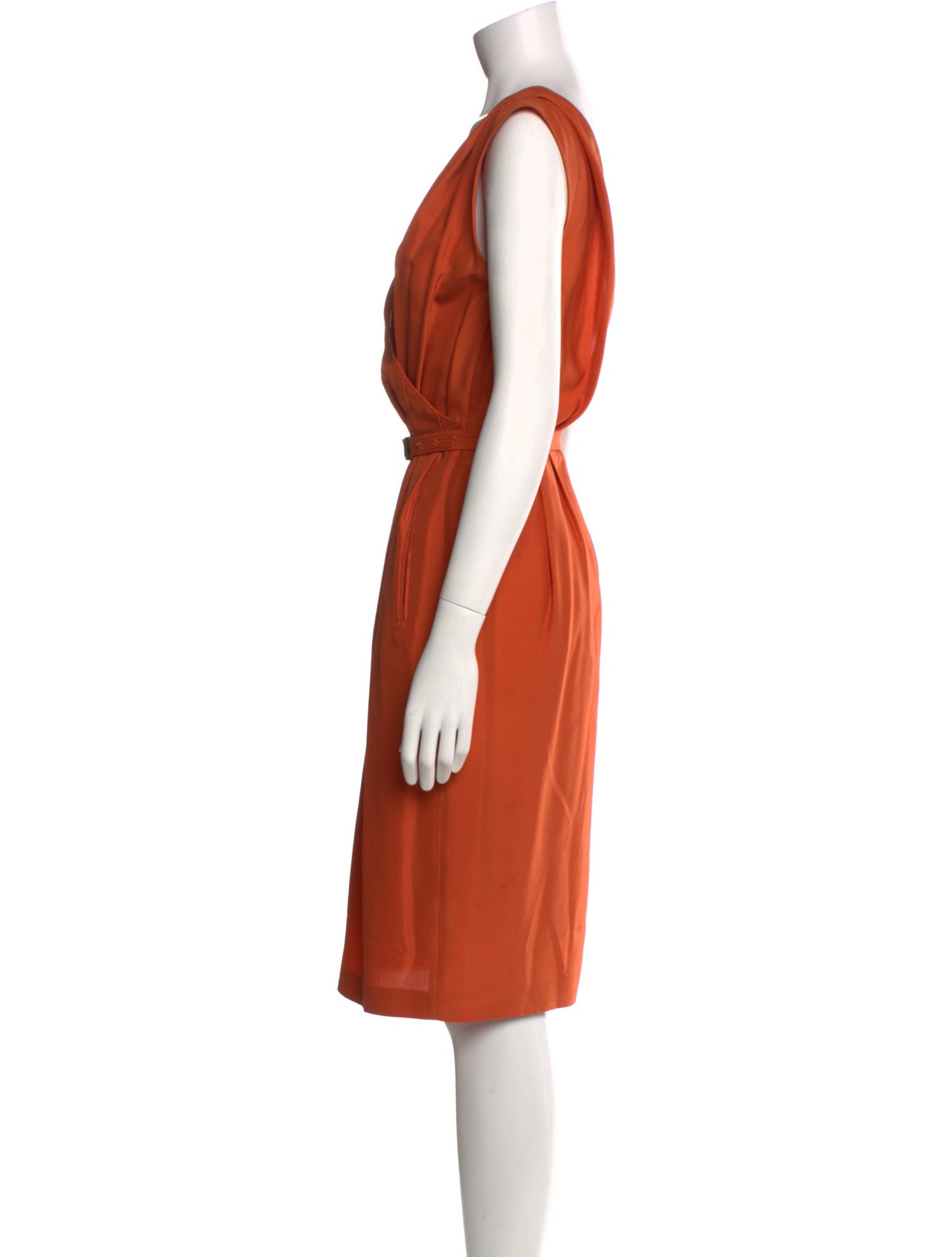 Bottega Veneta Silk Midi Length Dress