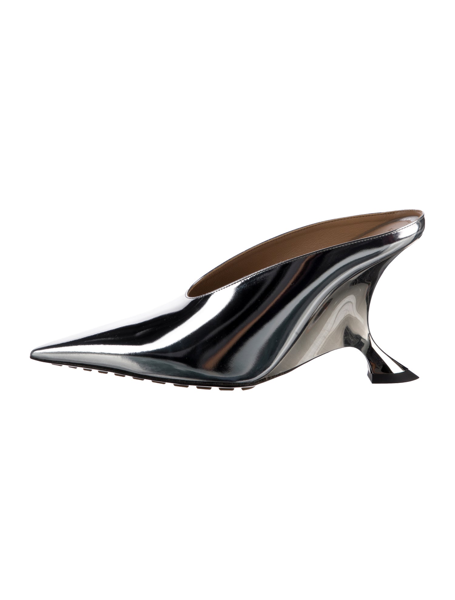 Bottega Veneta Patent Leather Slingback Pumps