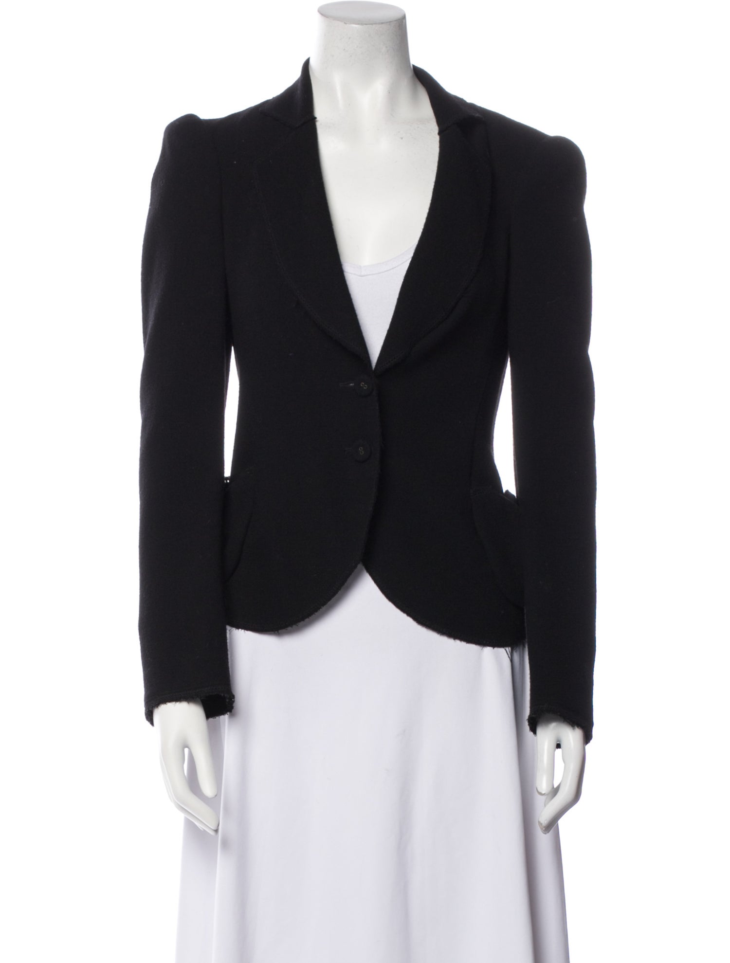 Bottega Veneta Vintage Virgin Wool Blazer