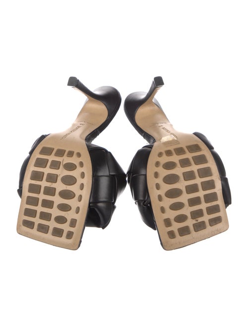 Bottega Veneta Intrecciato Weave Leather Slides