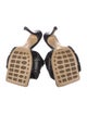 Bottega Veneta Intrecciato Weave Leather Slides