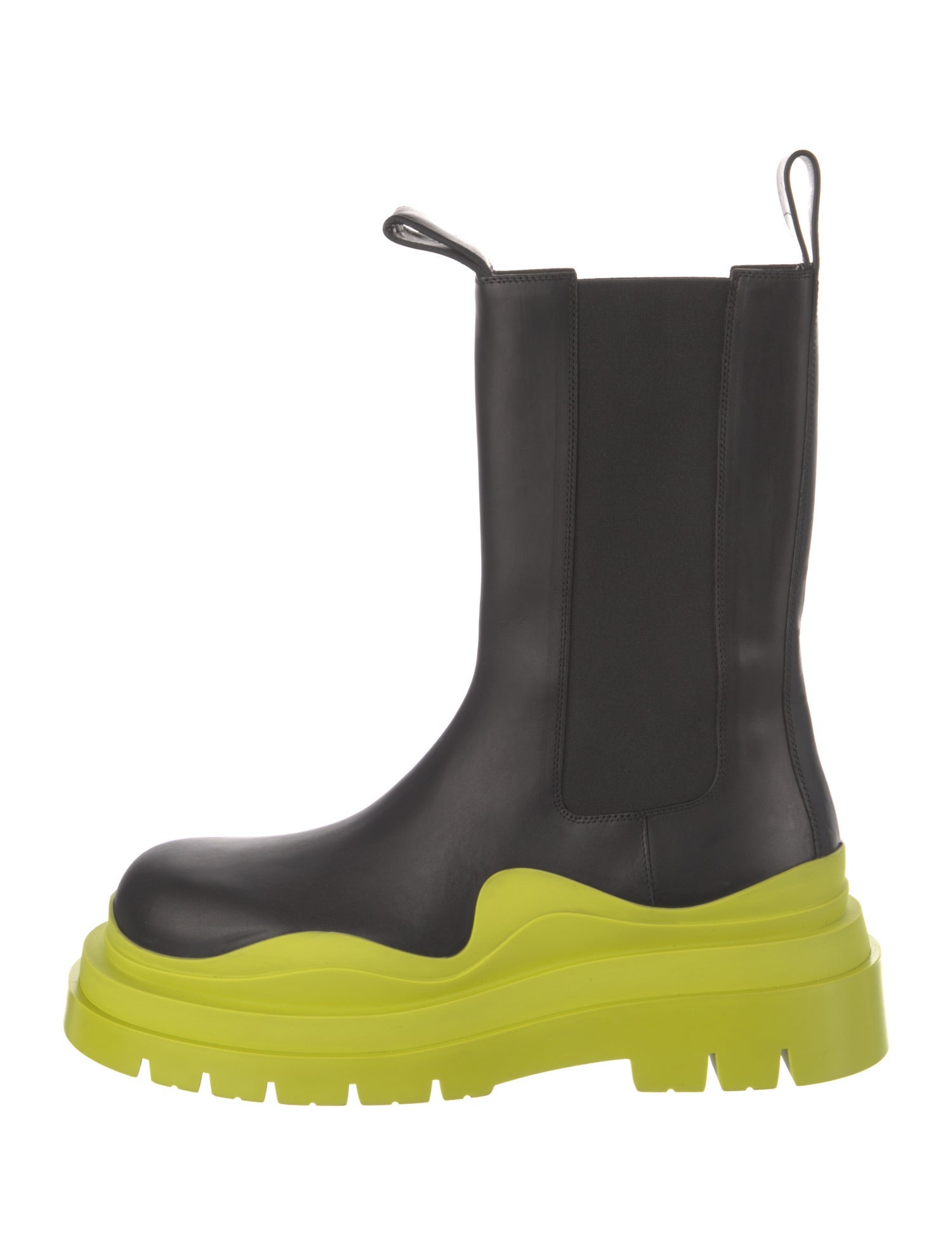 Bottega Veneta Leather Rain Boots
