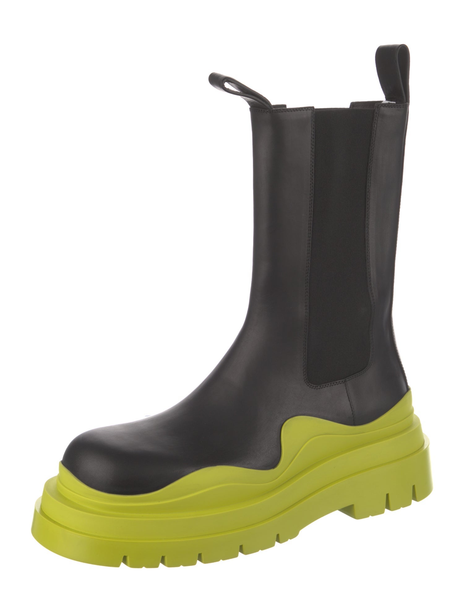 Bottega Veneta Leather Rain Boots