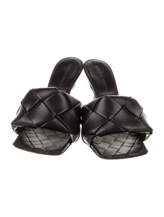 Bottega Veneta Leather Slides