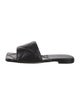 Bottega Veneta Quilted Pattern Leather Slides