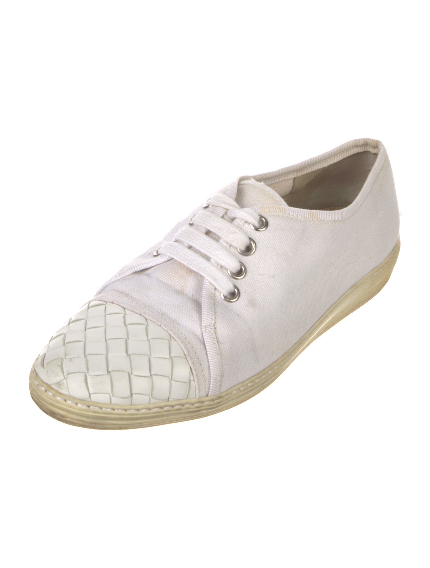 Bottega Veneta Vintage Intrecciato Weave Sneakers